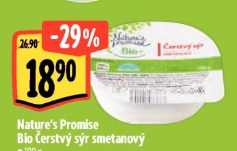Nature's Promise Bio Čerstvý sýr smetanový