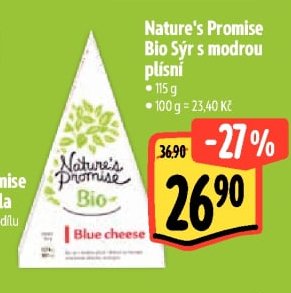 Nature's Promise Bio Sýr s modrou plísní
