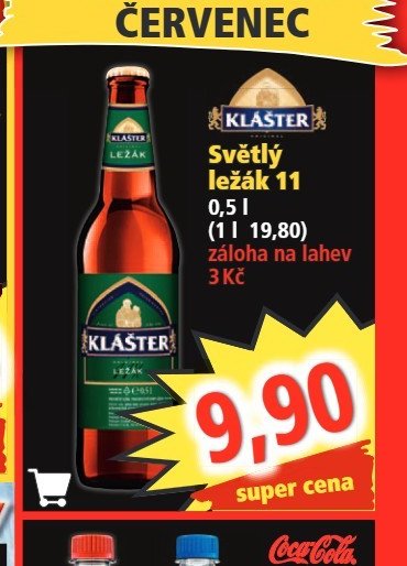 Klášter Světlý ležák 11 0,5 l