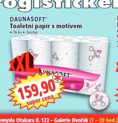 DAUNASOFT Toaletní papír