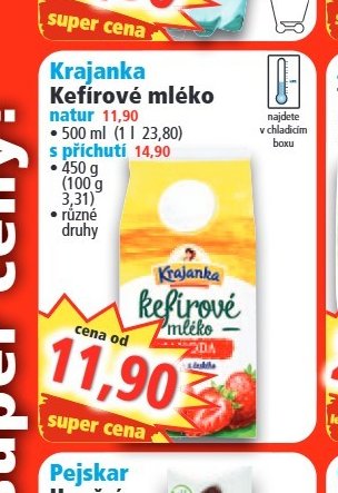 Krajanka Kefírové mléko