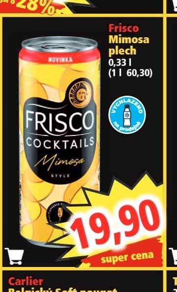 Frisco Mimosa plech 0,33 l