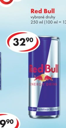 Red Bull vybrané druhy