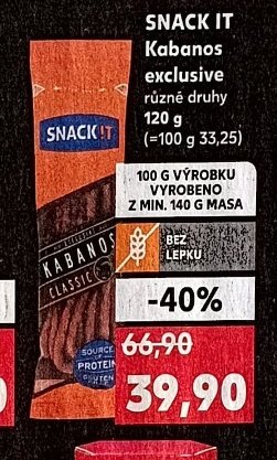 SNACK IT Kabanos exclusive