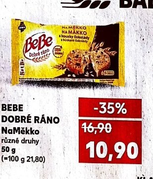 BEBE DOBRÉ RÁNO NaMěkko