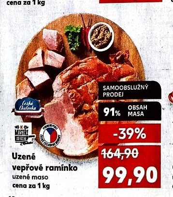 Uzené vepřové ramínko