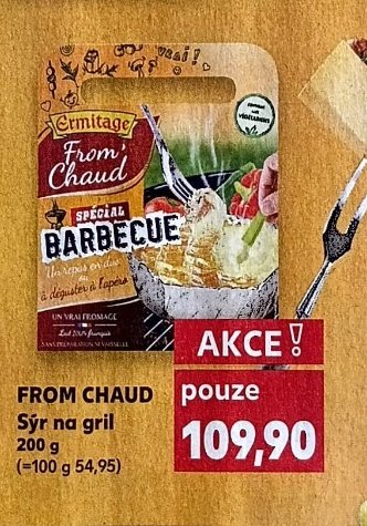 ERMITAGE From' Chaud Sýr na gril