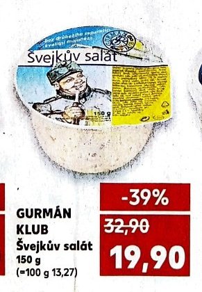 Gurmán Klub Švejkův salát