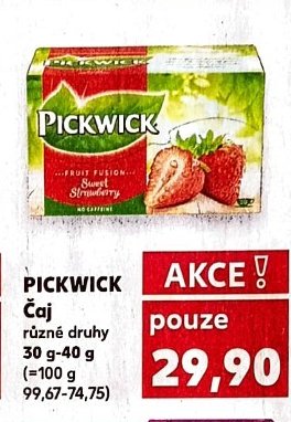 PICKWICK Čaj