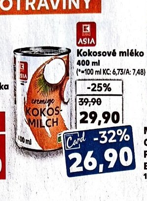 Kokosové mléko 400 ml