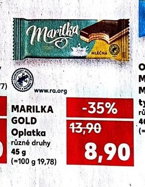 MARILKA GOLD Oplatka