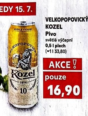 Velkopopovický Kozel Pivo