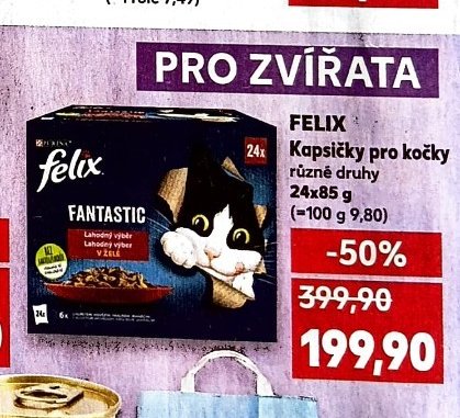 FELIX Kapsičky pro kočky