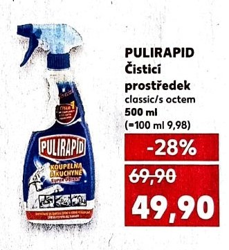 PULIRAPID Čisticí prostředek