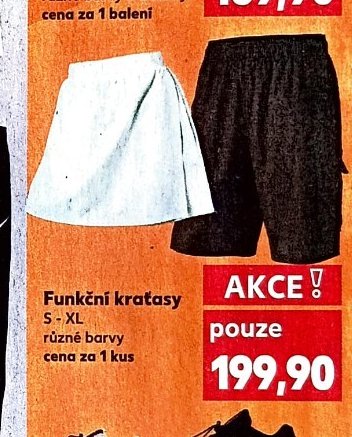 Crivit Funkční kraťasy