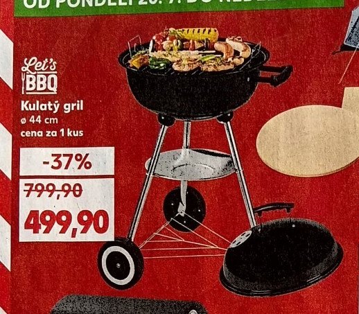 Let's BBQ Kulatý gril