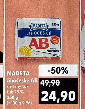 Madeta Jihočeské AB