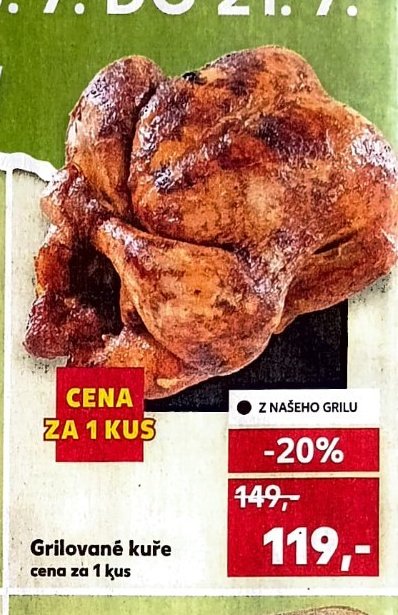 Grilované kuře