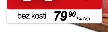 VEPŘOVÁ PLEC BEZ KOSTI