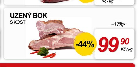 UZENÝ BOK S KOSTÍ