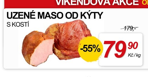 UZENÉ MASO OD KÝTY S KOSTÍ