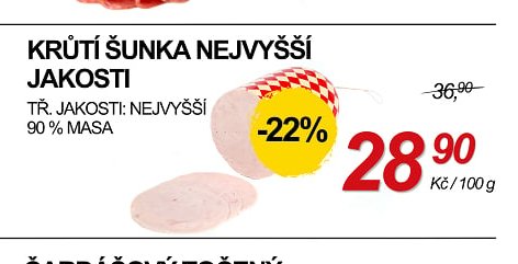 KRŮTÍ ŠUNKA NEJVYŠŠÍ JAKOSTI