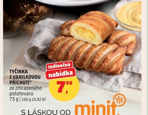 TYČINKA S VANILKOU PŘÍCHUTÍ