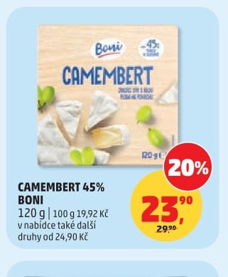 CAMEMBERT 45% BONI 120 g