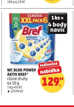 WC blok Power Aktiv Bref