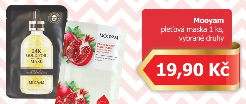 Mooyam pleťová maska