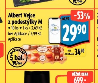 Albert Vejce z podestýlky M