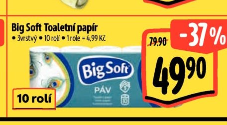 Big Soft Toaletní papír