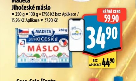 Madeta Jihočeské máslo