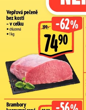 Vepřová pečeně bez kosti