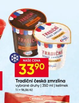 Tradiční česká zmrzlina