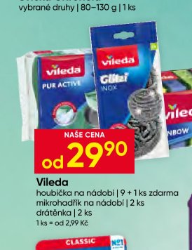 Vileda houbička na nádobí