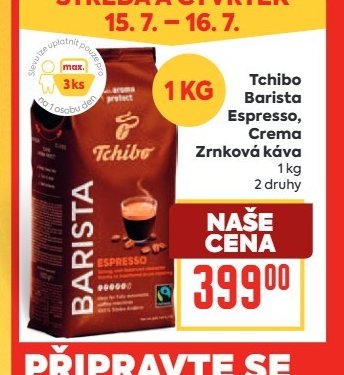 Tchibo Barista Espresso, Crema