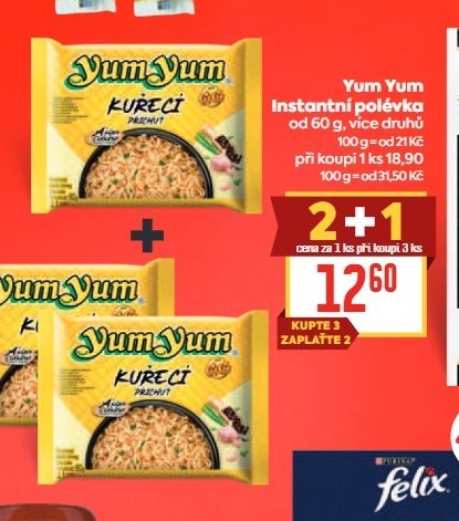 Yum Yum Instantní polévka