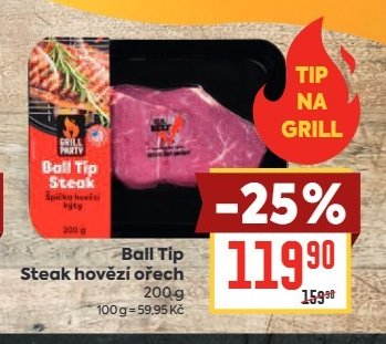 Ball Tip Steak hovězí ořech