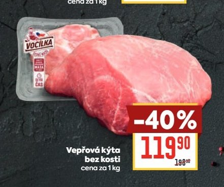 Vepřová kýta bez kosti