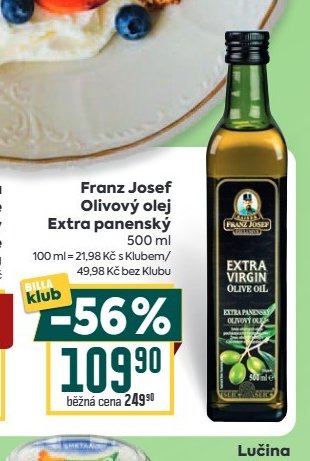 Franz Josef Olivový olej Extra panenský