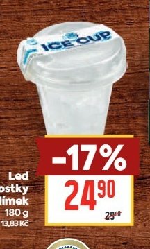 Led Kostky kelímek
