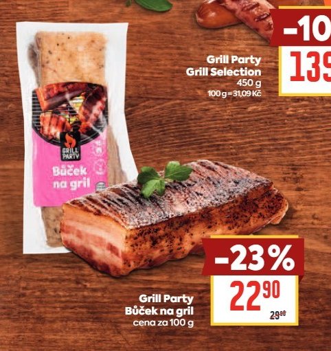 Grill Party Bůček na gril