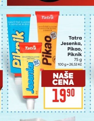 Tatra Jesenka, Pikao, Piknik