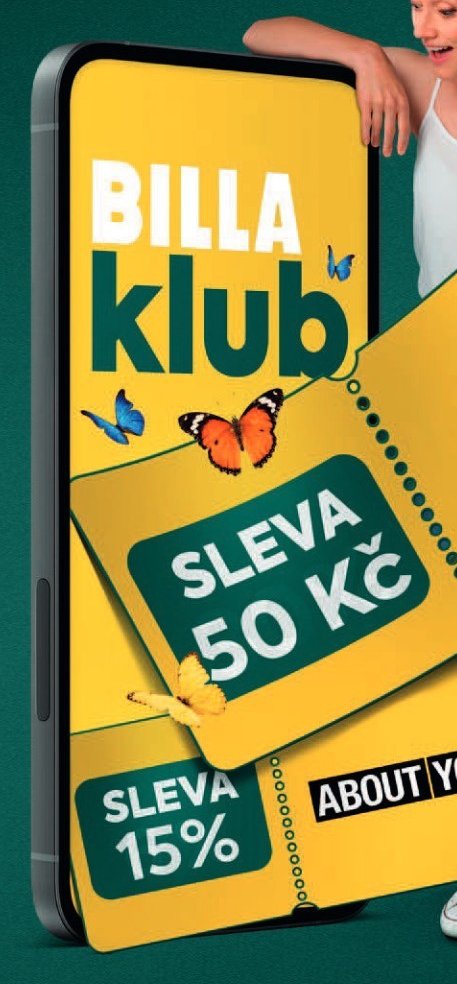 BILLA klub sleva