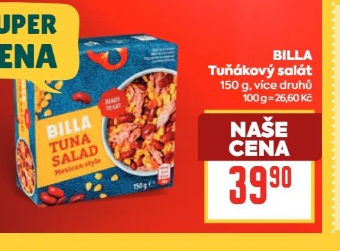 BILLA Tuňákový salát