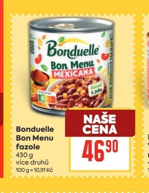 Bonduelle Bon Menu fazole
