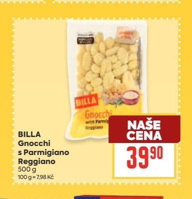 BILLA Gnocchi s Parmigiano Reggiano