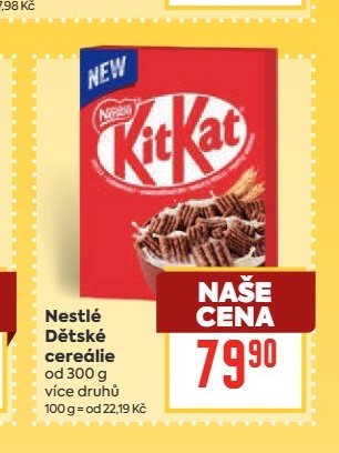 Nestlé Dětské cereálie