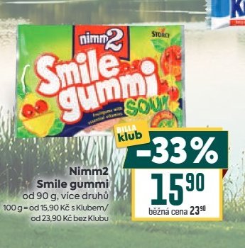 Nimm2 Smile gummi